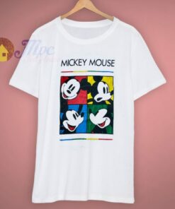 Mickey Art Mouse Pop 90s T Shirt