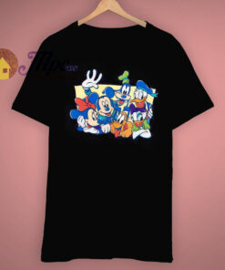 Mickey Family Vintage Disney Mickey Mouse T Shirt 1