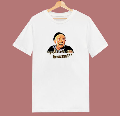 Mickey Goldmill Youre A Bum 80s T Shirt