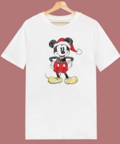 Mickey Mouse Classic Christmas 80s T Shirt