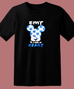 Mickey Mouse Emt Is A Work Of Heart 80s T Shirt 1 Mickey Mouse Emt Is A Work Of Heart 80s T Shirt 2