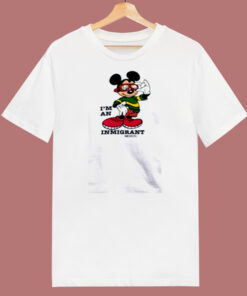 Mickey Mouse Inmigrant Mexico 80s T Shirt