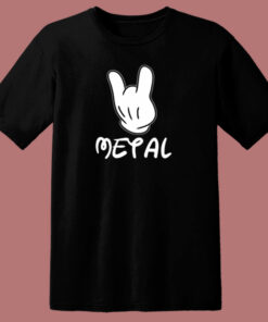 Mickey Mouse Metal 80s T Shirt 1
