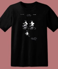 Mickey Mouse Patent 80s T Shirt 2