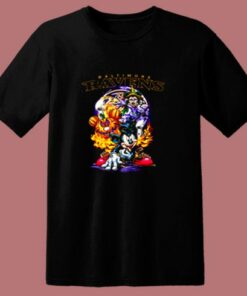 Mickey Mouse Pumpkin Halloween 80s T Shirt