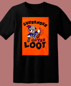 Mickey Mouse Surrender Yer Loot Halloween 80s T Shirt 1