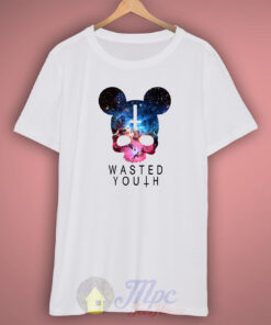 Mickey Wasted Youth Hipster T Shirt