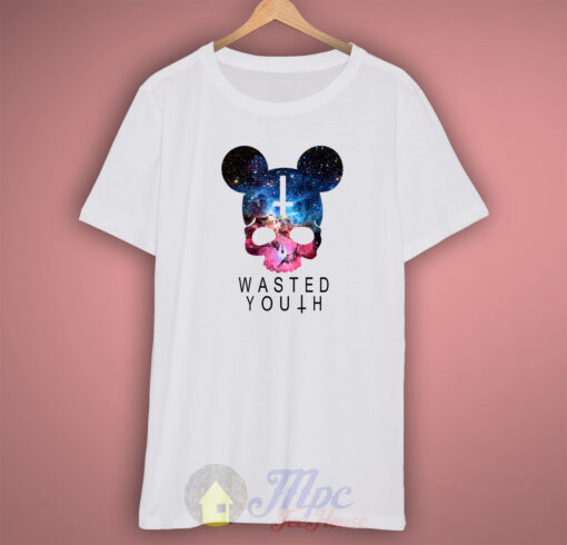 Mickey Wasted Youth Hipster T Shirt