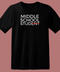 Middle School Stud Funny Middle Schooler 80s T Shirt 1