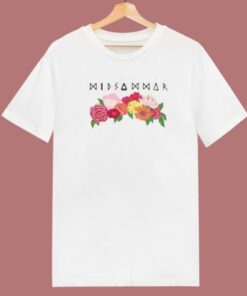 Midsommar Movie Flowers T Shirt Style