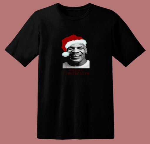 Mike Tyson Funny Christmas Ugly Style 80s T Shirt