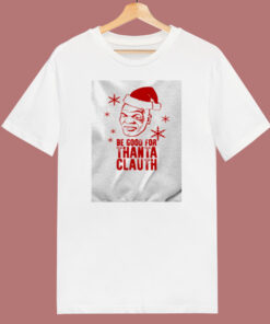 Mike Tyson Santa Claus Tacky 80s T Shirt