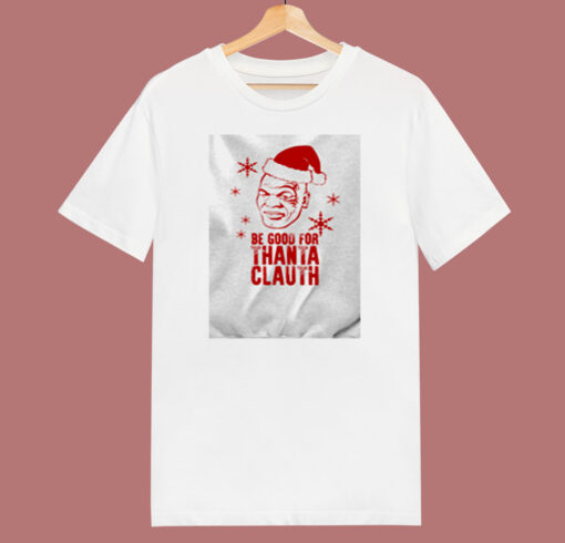 Mike Tyson Santa Claus Tacky 80s T Shirt