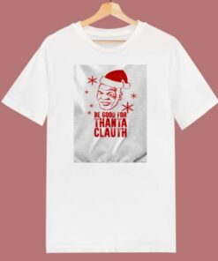 Mike Tyson Santa Claus Tacky 80s T Shirt