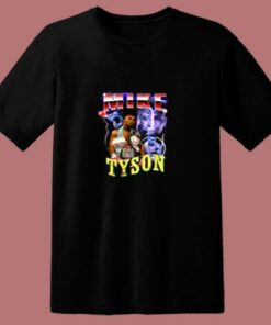 Mike Tyson Vintage 90's Inspired Rap 80s T Shirt 1 Mike Tyson Vintage 90s Inspired Rap 80s T Shirt 2