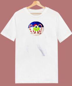 Mike Wazowski Elf 80s T Shirt