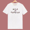 Milk N Cookies Unisex 80s T Shirt Style