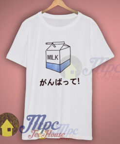 Milk Shirt Japanese Novelty T shirt