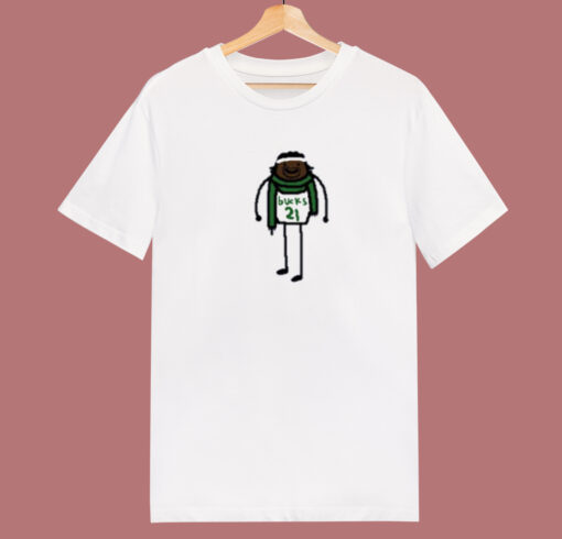 Milwaukee Bucks 21 T Shirt Style