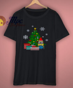 Minion Gifts Under The Christmas Tree T Shirt 1