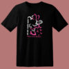 Minnie Breast Cancer Awareness 80s T Shirt