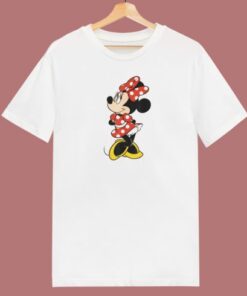 Minnie Mouse Traditional 80s T Shirt