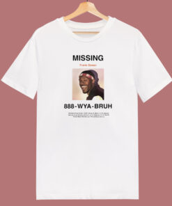 Missing Frank Ocean 80s T Shirt Style