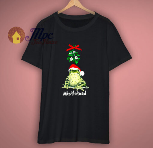 Mistletoad Funny Christmas Parody T-Shirt