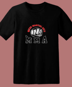Mma Retro Punch 80s T Shirt 1