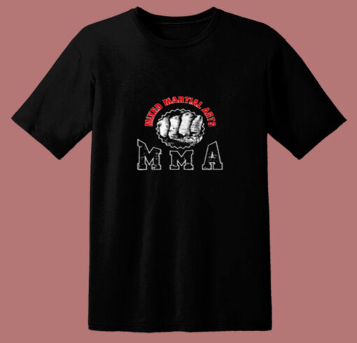 Mma Retro Punch 80s T Shirt