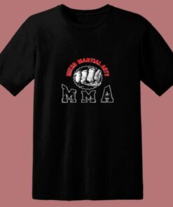 Mma Retro Punch 80s T Shirt 1 Mma Retro Punch 80s T Shirt 2