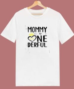 Mommy Of Mr Onederful 80s T Shirt 1 Mommy Of Mr Onederful 80s T Shirt 2