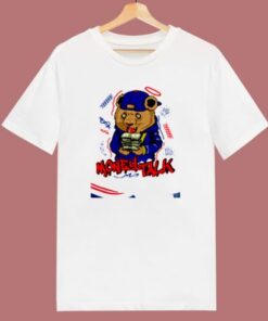 Money Talk Bear Unisex 80s T Shirt