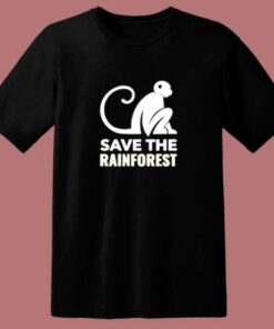 Monkey Save The Rainforest 80s T Shirt 1 Monkey Save The Rainforest 80s T Shirt 2