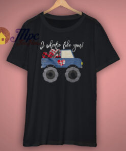 Monster Truck Valentine T Shirt 1