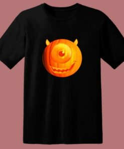 Monsters University Mike Pumpkin 80s T Shirt