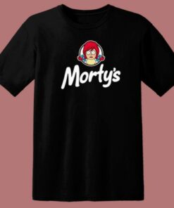 Mortys Wendys Parody T Shirt Style 2