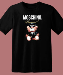 Moschino Teddy Bear 80s T Shirt Style