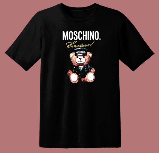 Moschino Teddy Bear 80s T Shirt Style