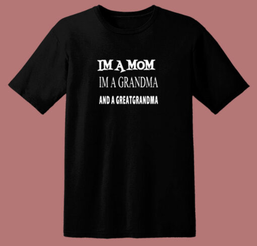 Mother’s Day Im A Mom 80s T Shirt