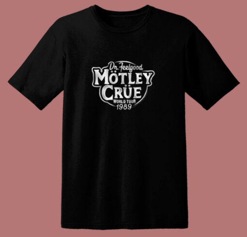 Motley Crue Classic Feelgood Tour 80s T Shirt