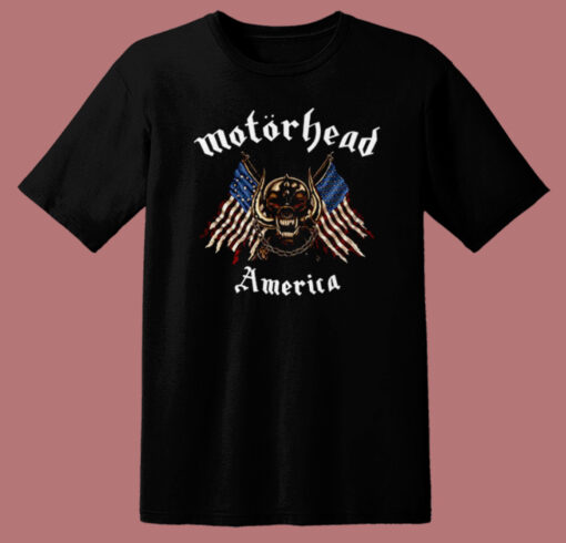 Motorhead America Vintage T Shirt Style
