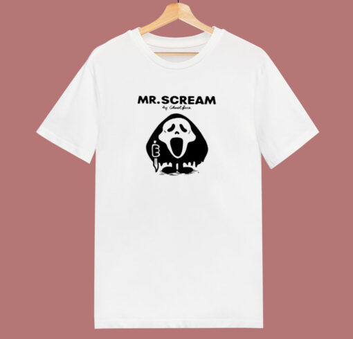 Mr Scream Ghostface Movie Halloween 80s T Shirt