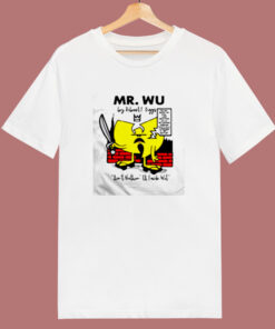 Mr Wu Wu Tang Clan Baseball 80s T Shirt
