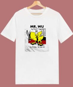 Mr Wu Wu Tang Clan Baseball 80s T Shirt