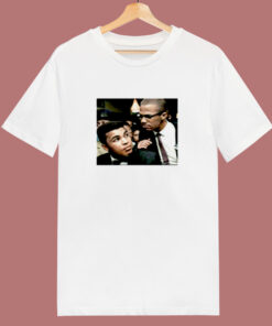 Muhammad Ali Cassius Clay And Malcolm X 80s T Shirt