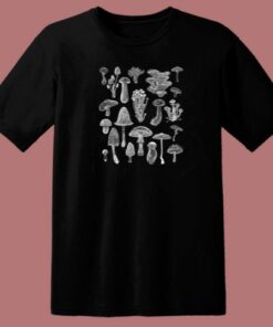 Mushroom Dark Academia 80s T Shirt Style