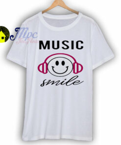 Music Smile Emoji Shirt