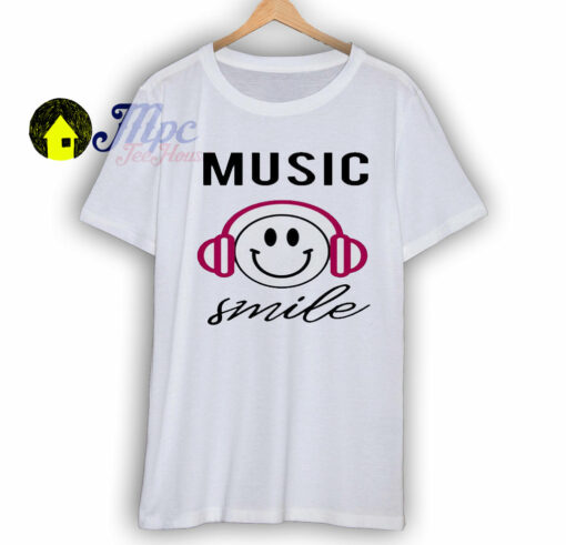 Music Smile Emoji Shirt