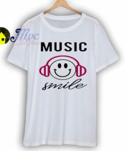 Music Smile Emoji Shirt
